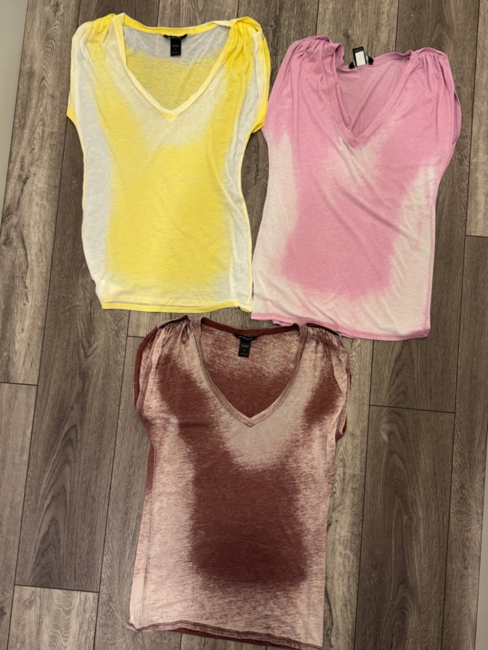 Three VS tee shirts, S